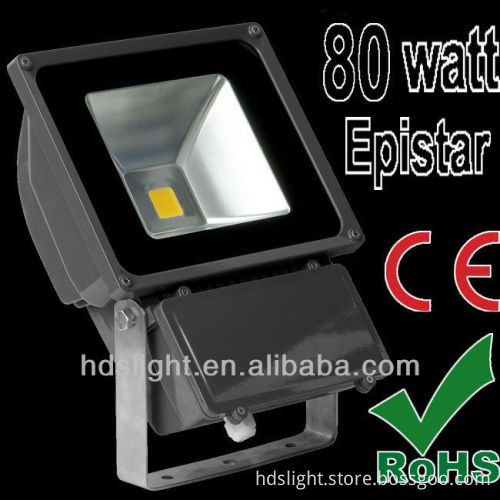 wholesale free voltage pure white ip65 led flood light 80w